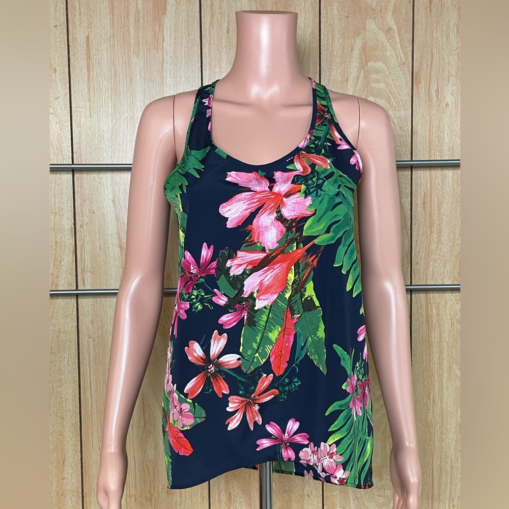 MNG Collection Vibrant Floral Top SZ-4